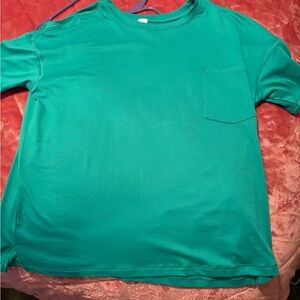 Yogalicious Aqua Short Sleeve Top